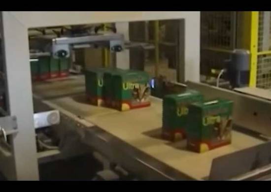 Boxes on a conveyor - RPL Series video screenshot