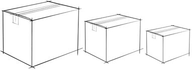 Palletizing Cases draw Palletizing Cases draw
