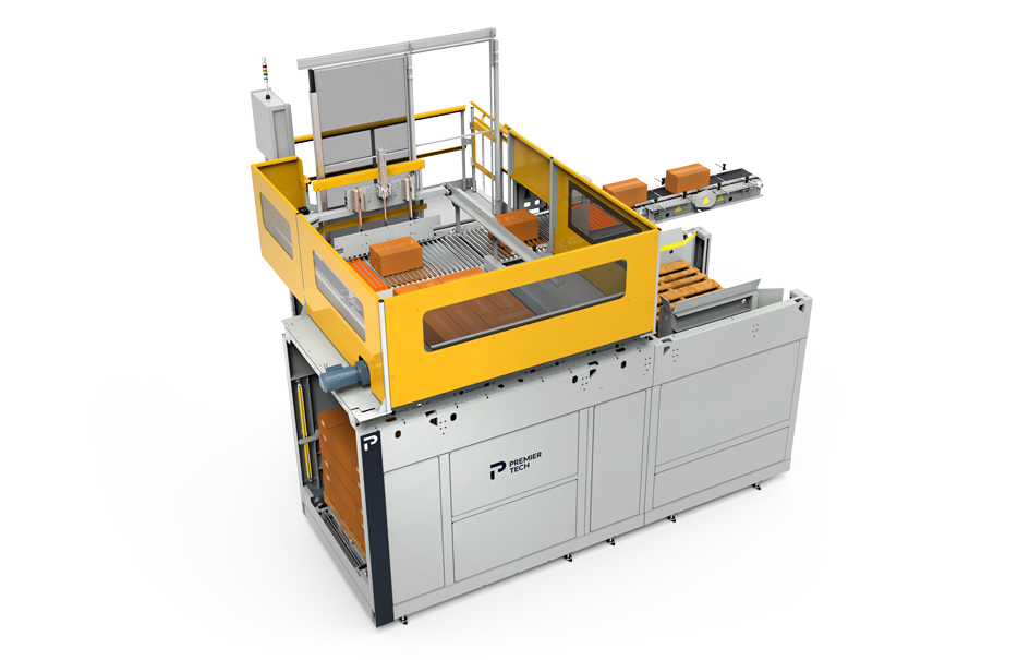 Conventional case palletizer APH 5360 CAD - Premier Tech