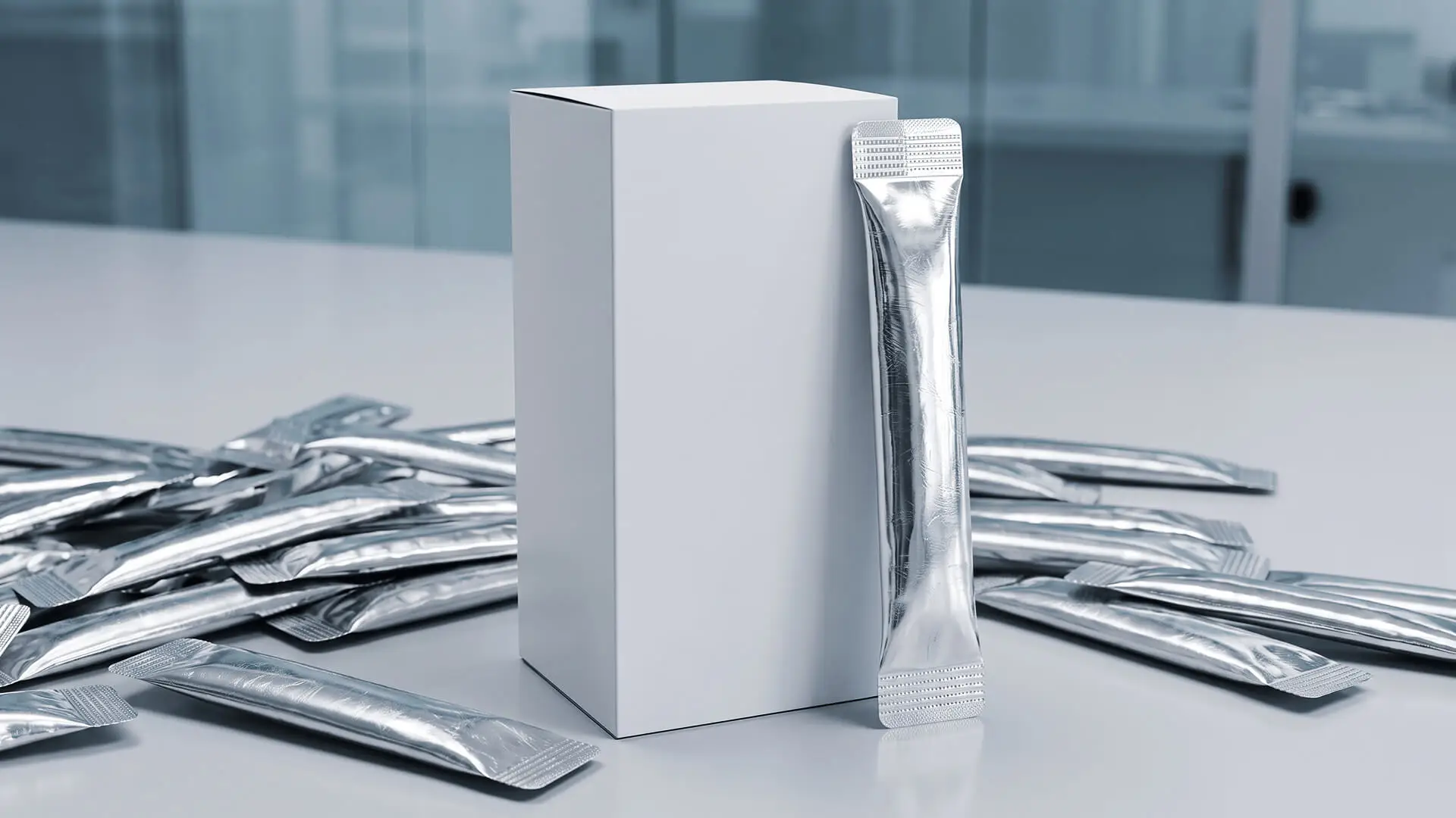 Stick packs and sachets