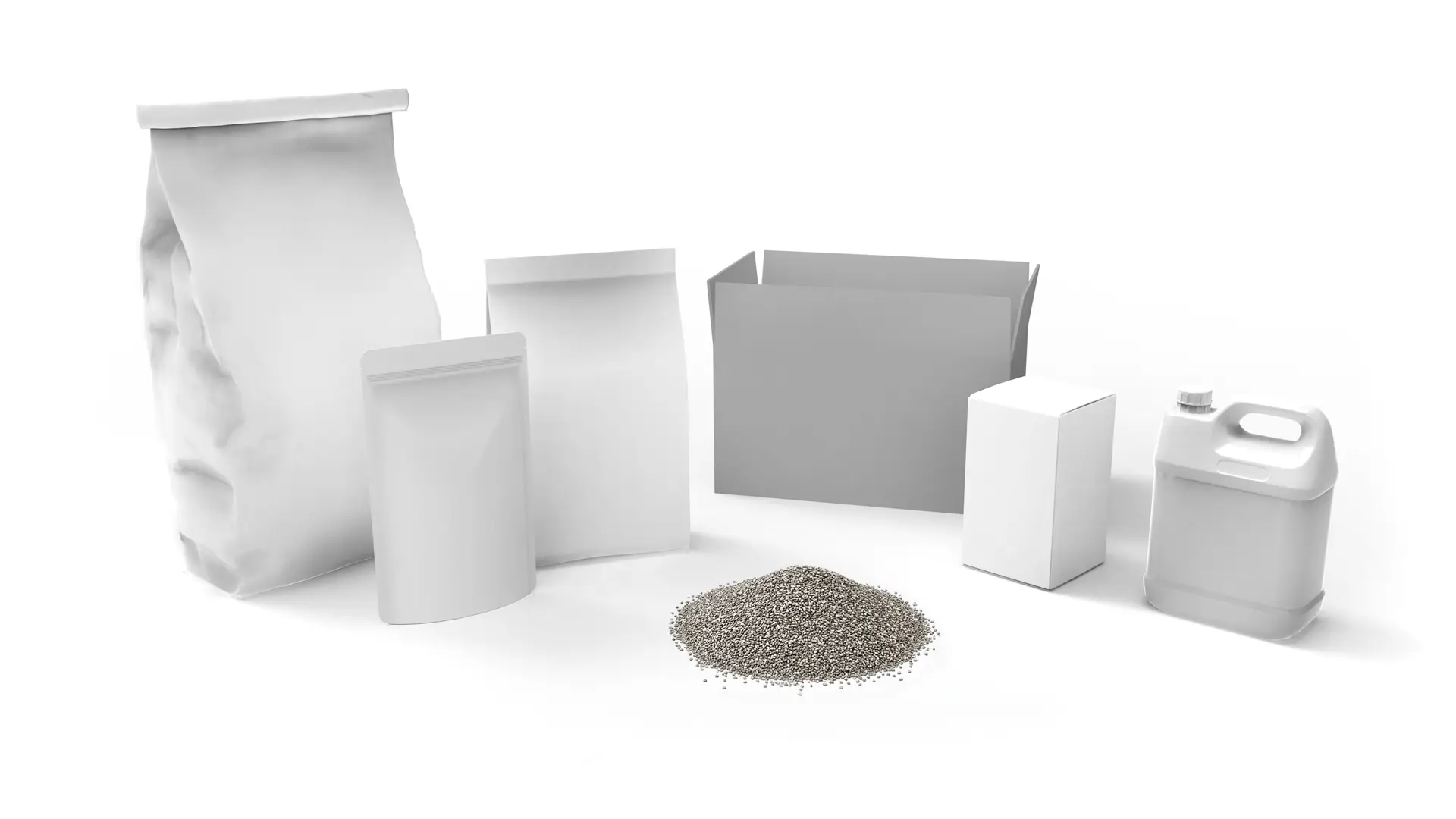 Packaging formats — stand-up pouch and boxes