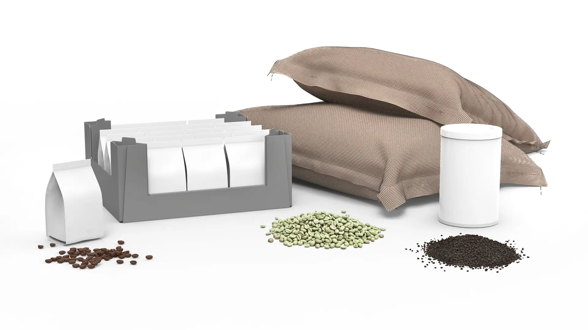 Packaging formats — stand-up pouch and boxes
