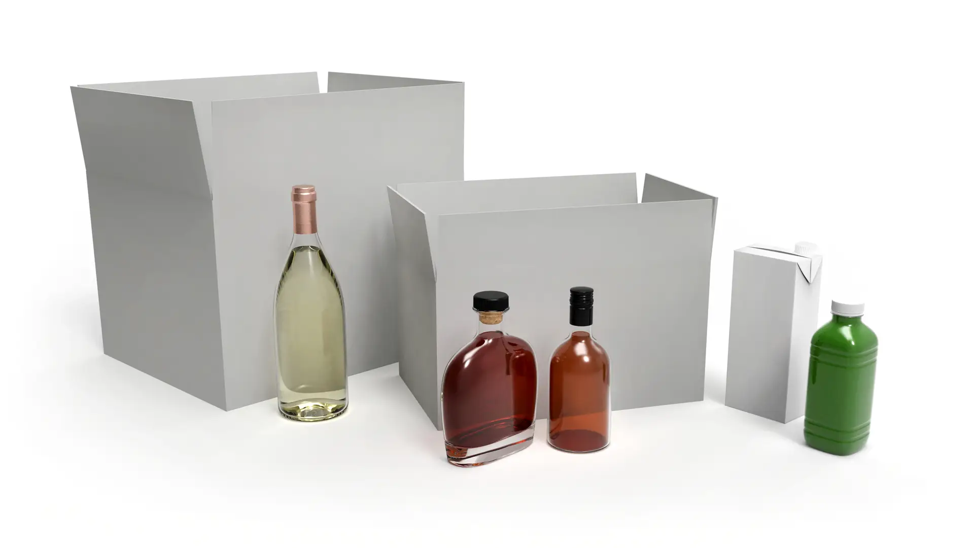 Packaging formats — stand-up pouch and boxes