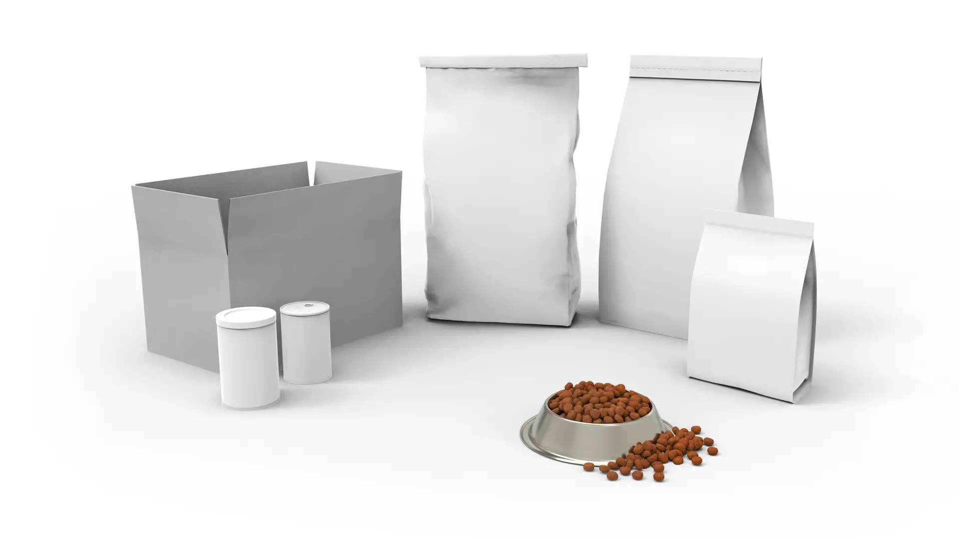 Packaging formats — stand-up pouch and boxes