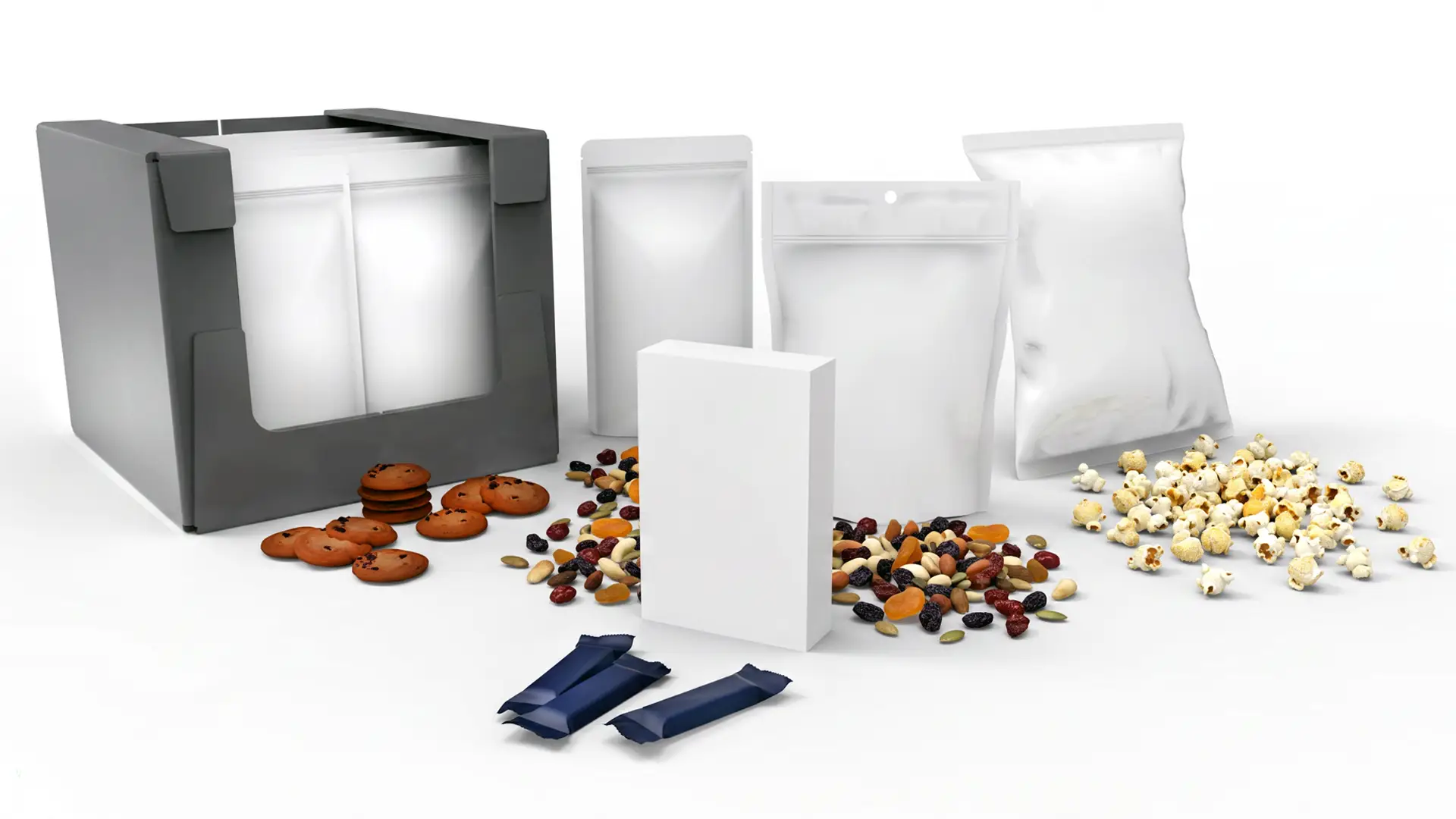 Packaging formats — stand-up pouch and boxes