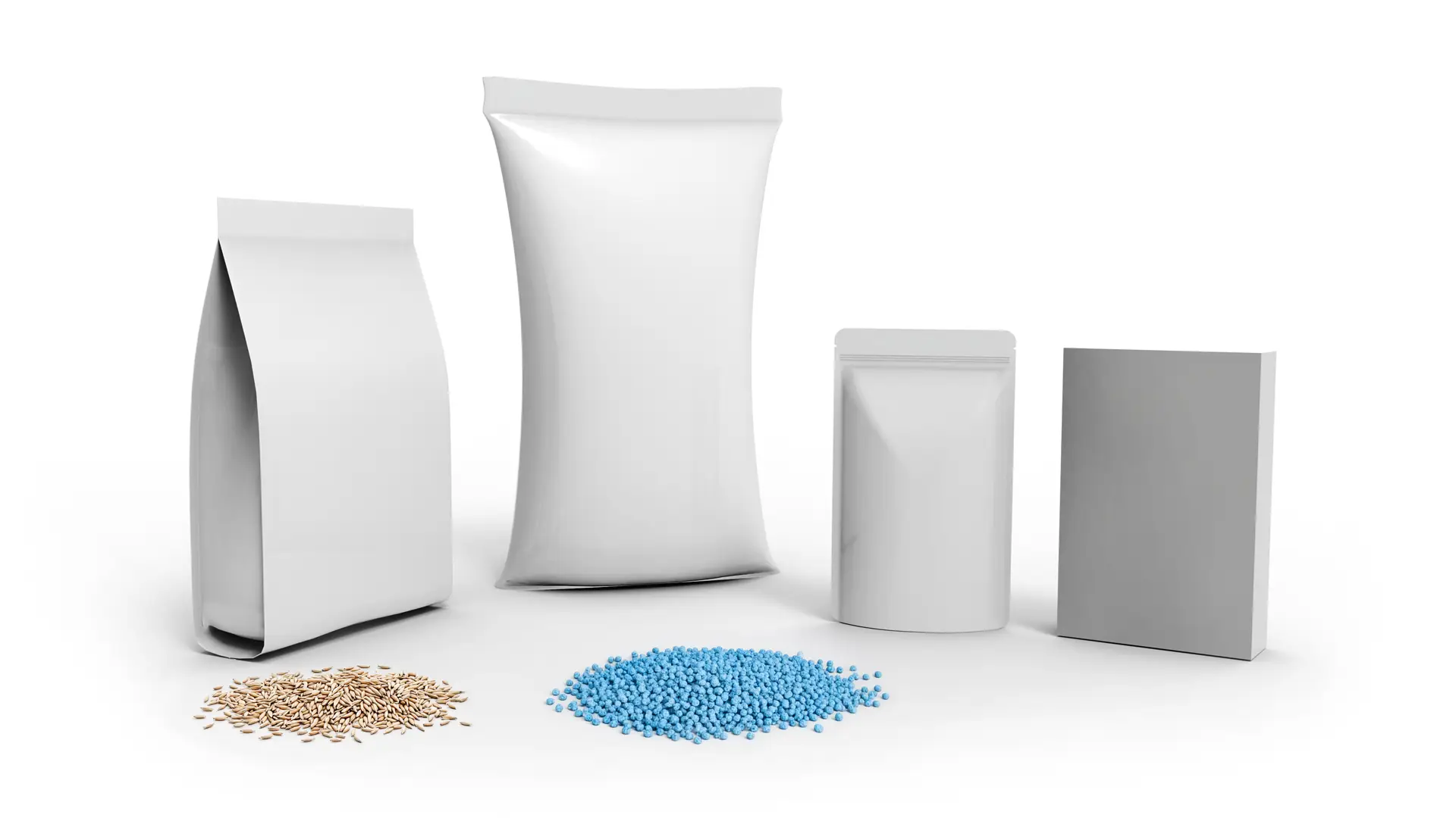 Packaging formats — stand-up pouch and boxes