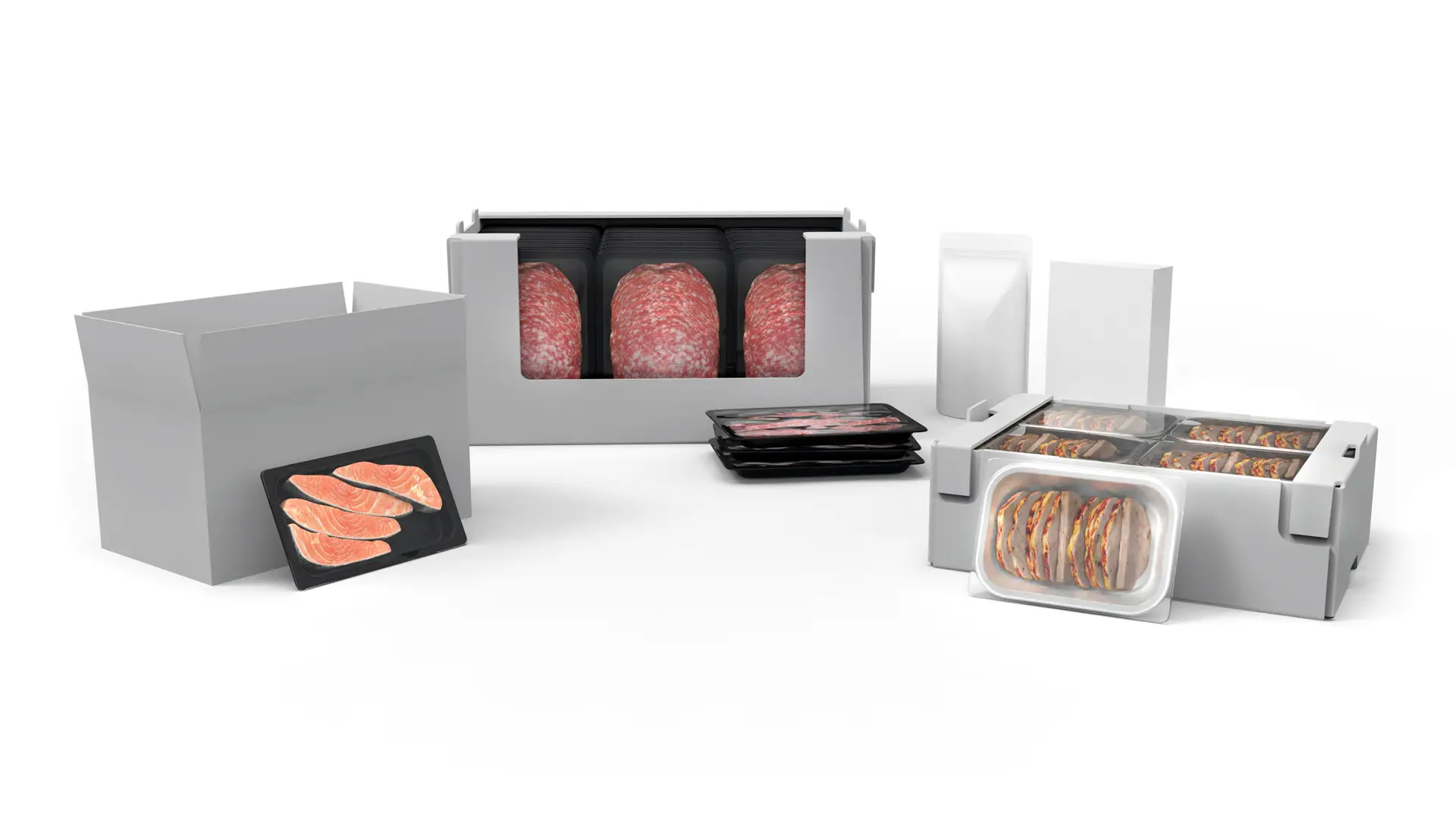 Packaging formats — stand-up pouch and boxes