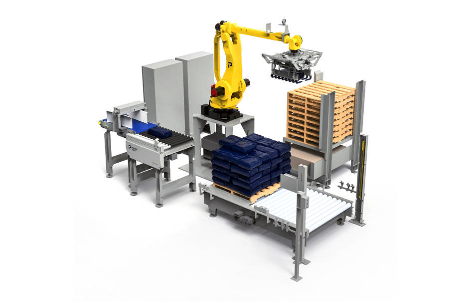 RPL-2111 robotic palletizer CAD