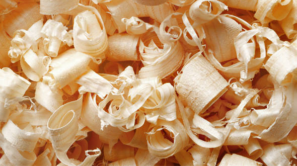 Wood shavings industry