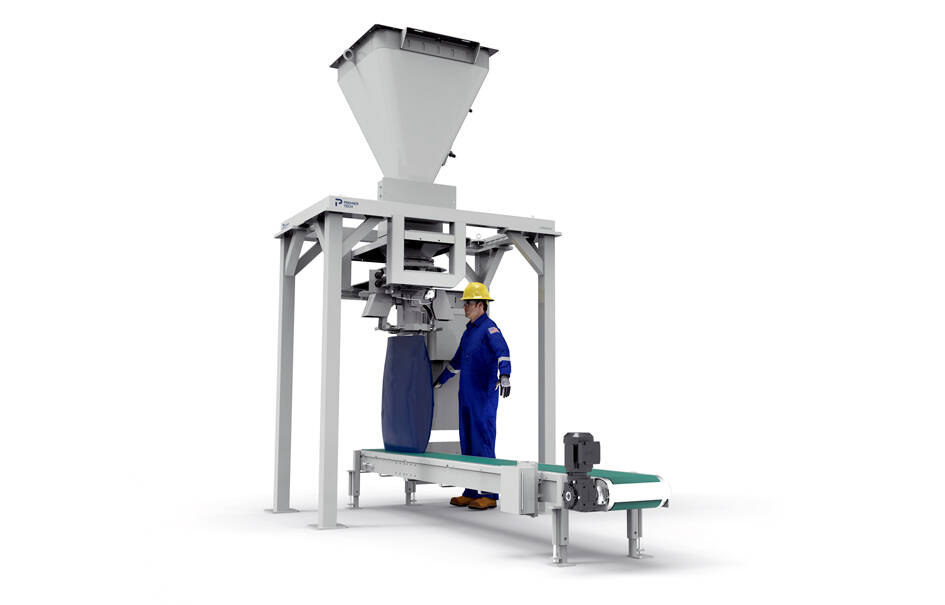 Gross weight CHRONOS GE55 MB manual bagger