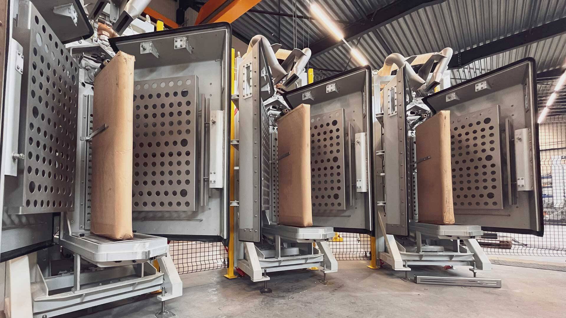 Valve bag filling machine