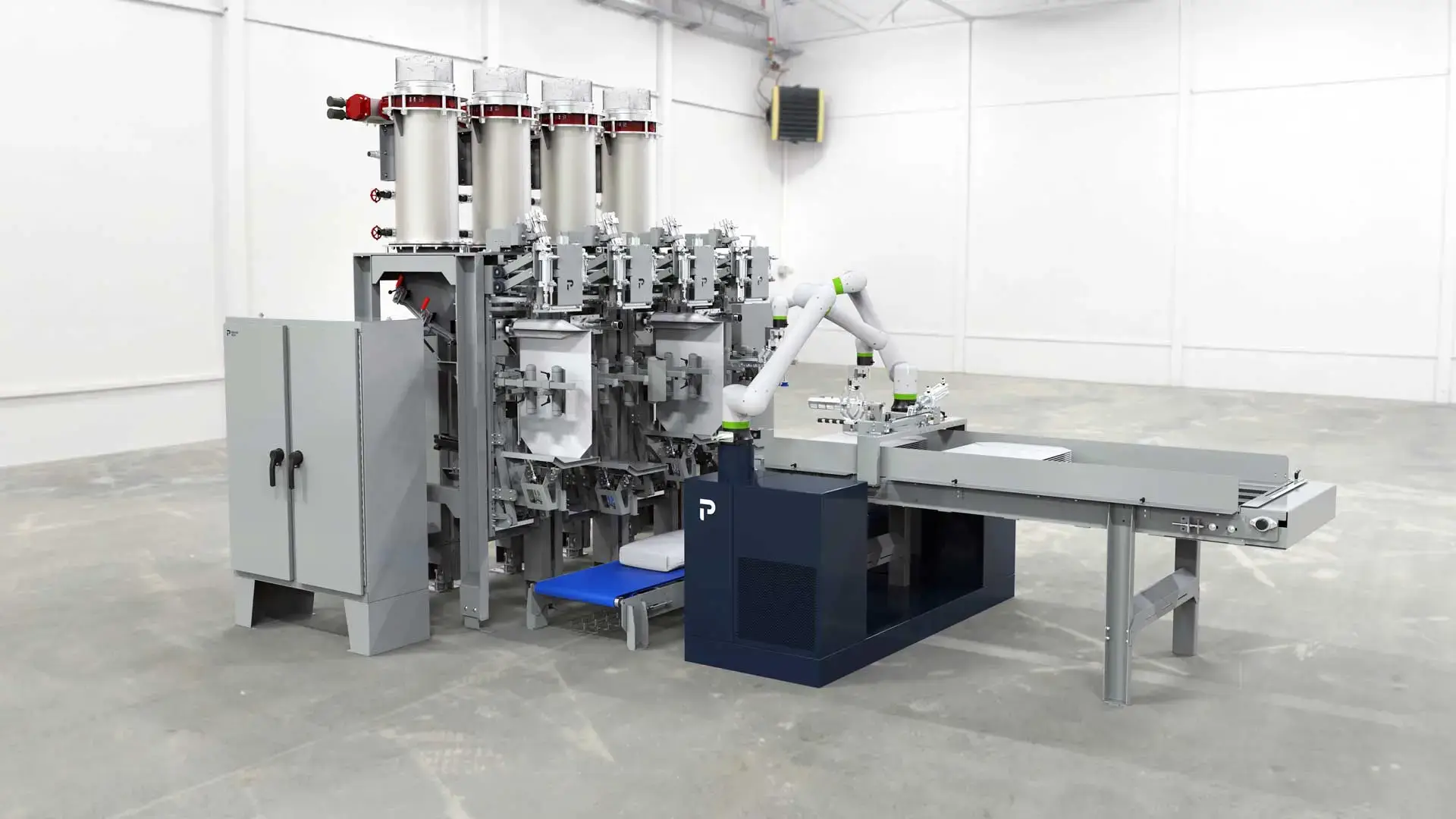 Valve bag filler for powders, granules, pellets