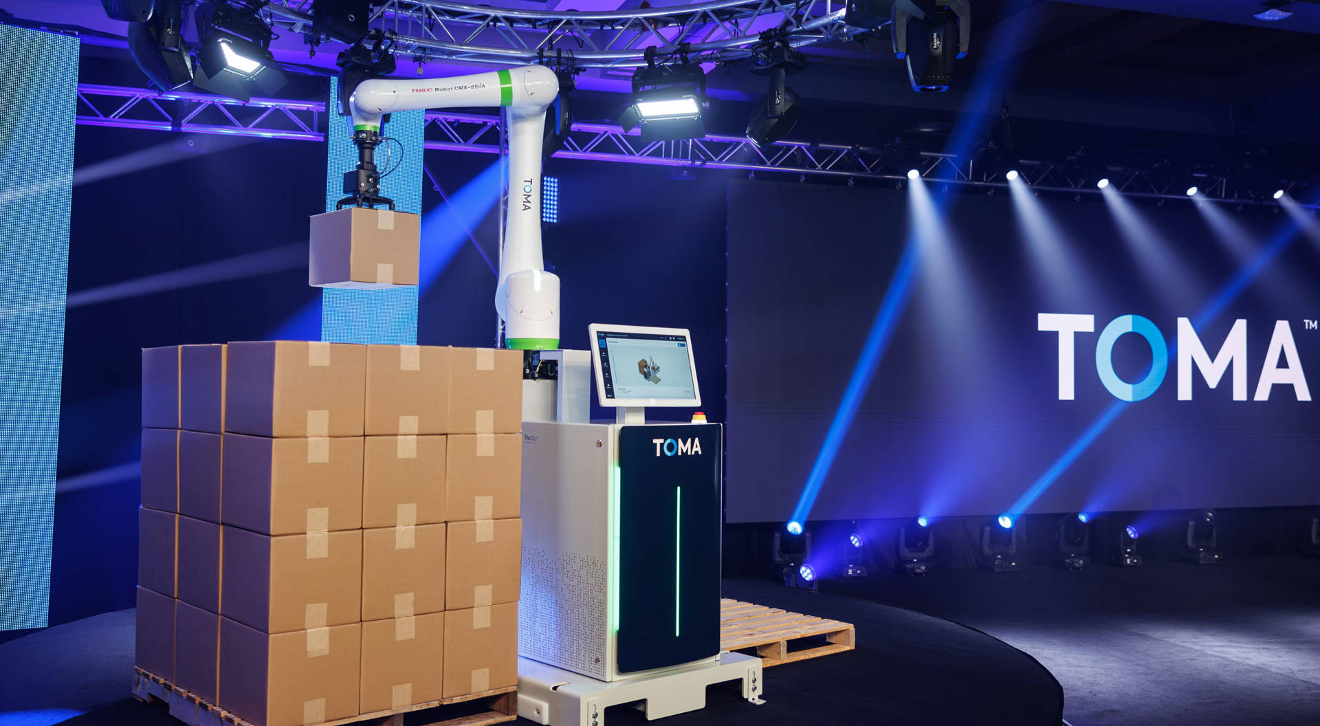 New TOMA cobot line that leverages cobot technology