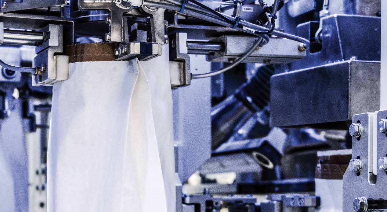High precision open mouth powder bagger