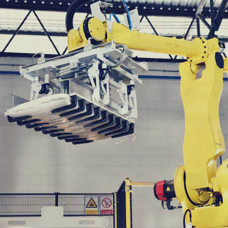 robotic palletizer fanuc Premier Tech