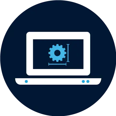 Icon representing design and engineering services