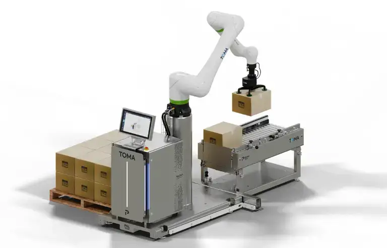 TOMA cobot palletizer PAL-30SP