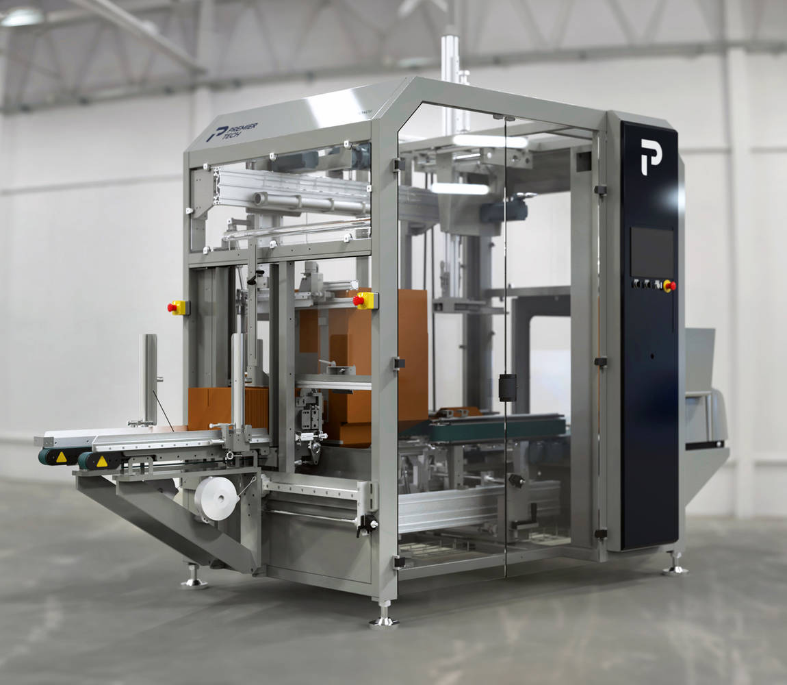 Case erector 3D render