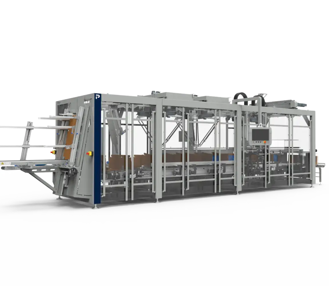 Wrap-around case packer - Premier Tech | MG Tech