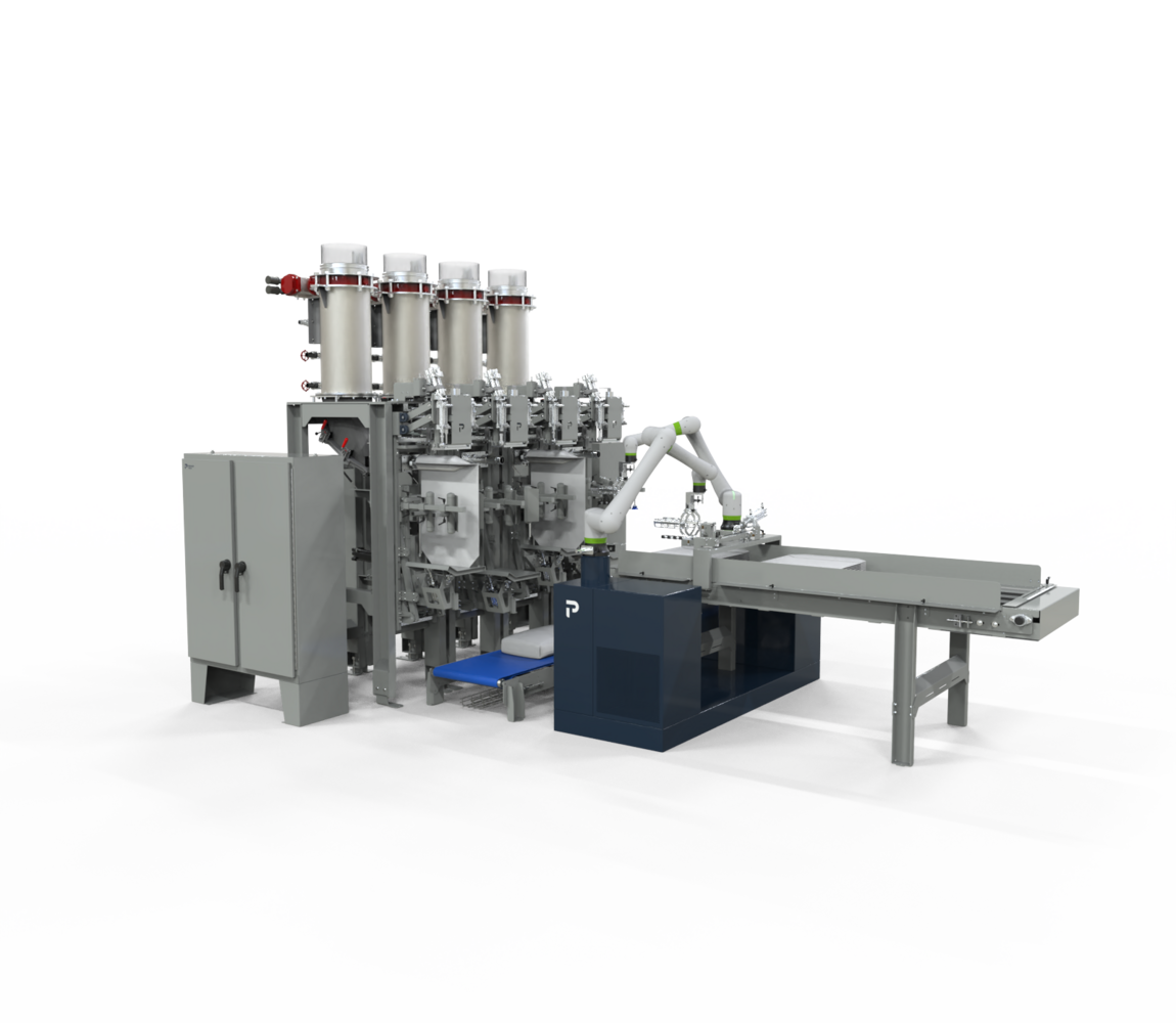 Valve bag filler air packer