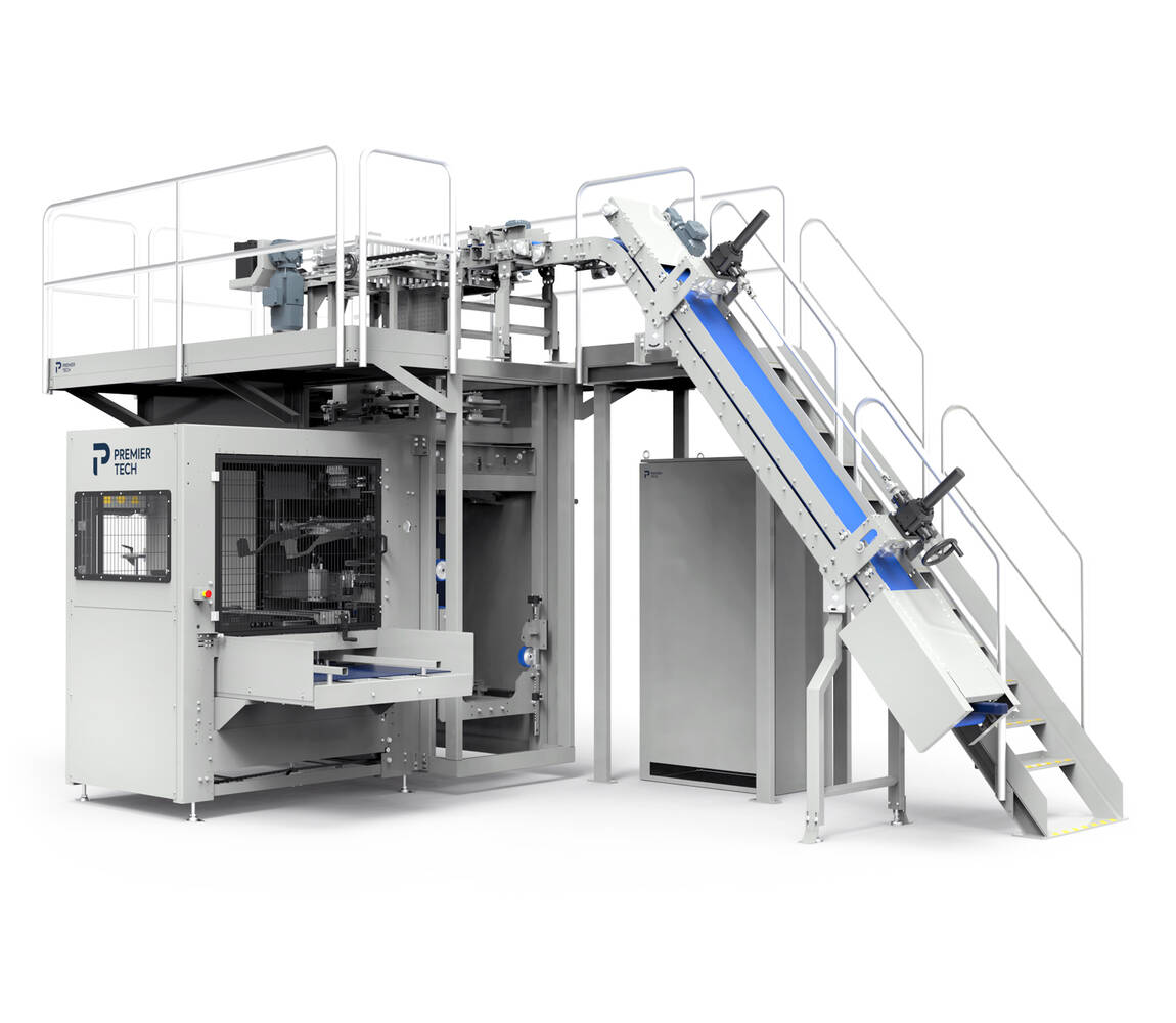 Premier Tech Bag in machine machine 3D render