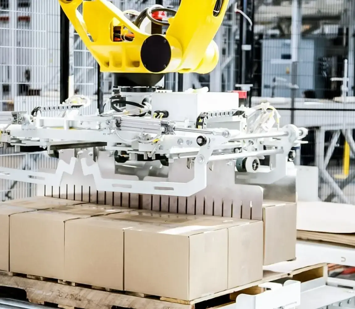 Robotic case palletizing machine RPL-2000 - Premier Tech