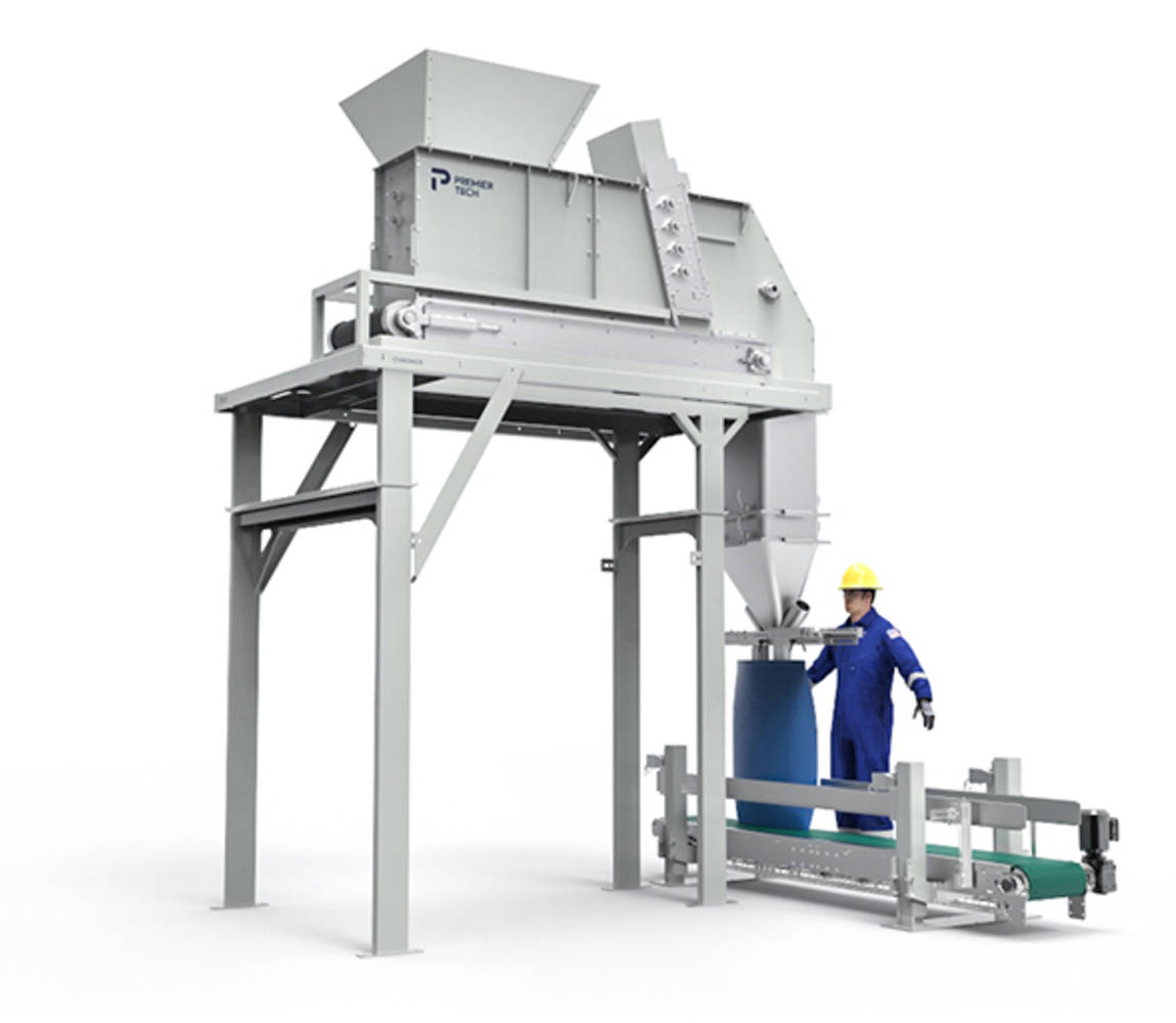 Manual bagger with volumetric feeder