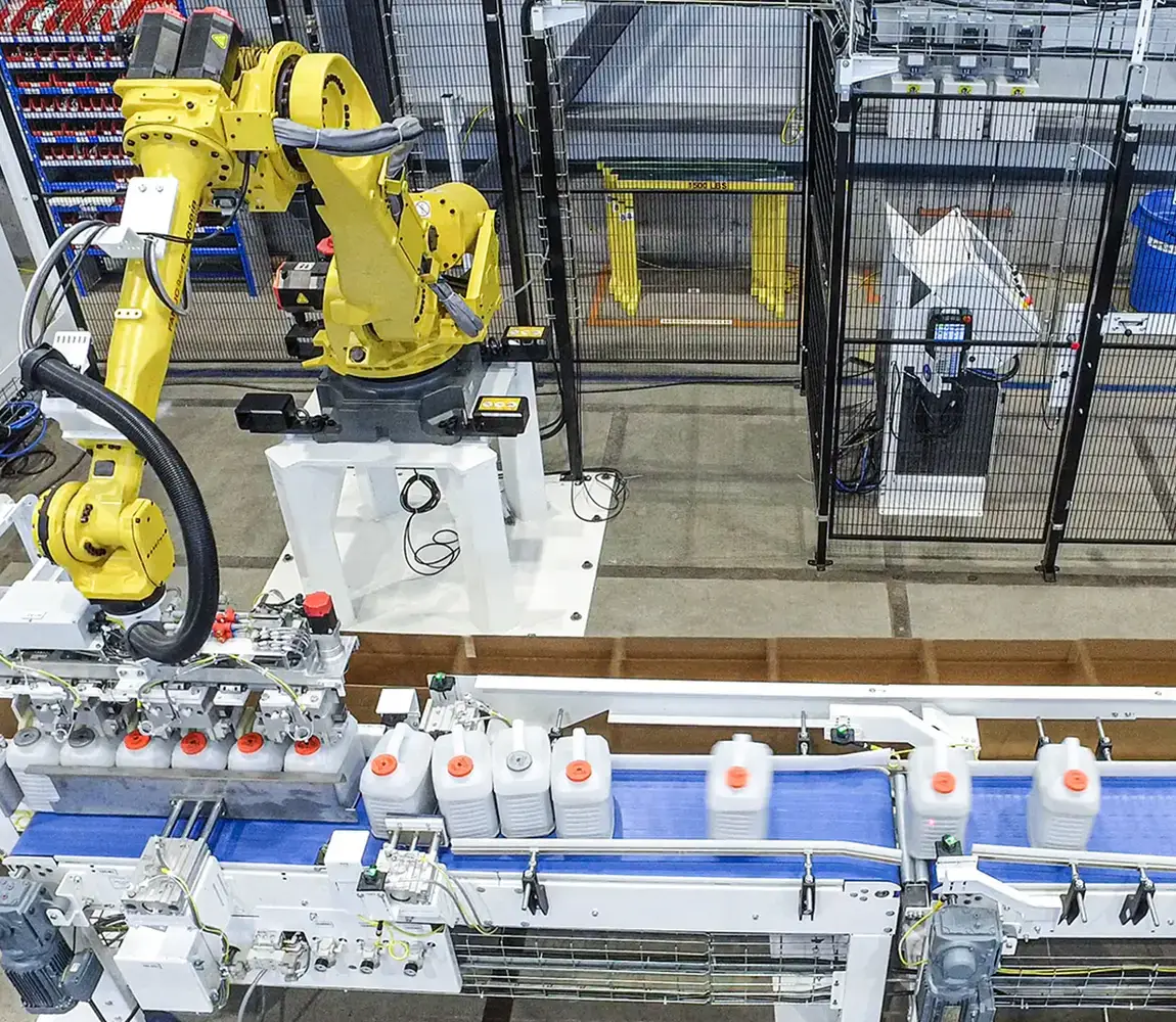  Heavy-Duty Robotic Case Packer CHRONOS CPB Series video 