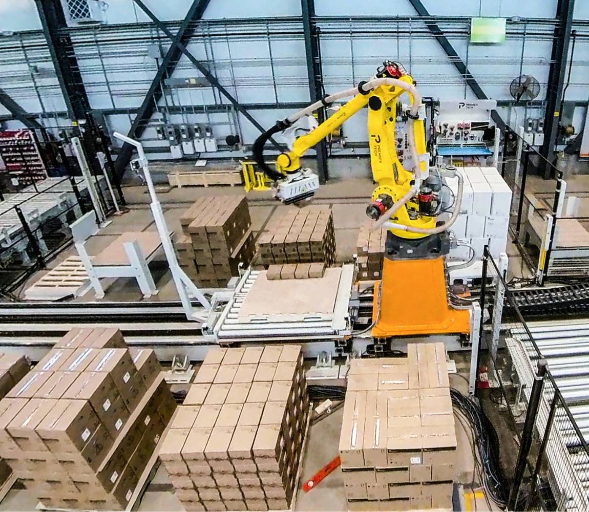 RPM Series Mixed Case Robotic Palletizer RPM Series Mixed Case Robotic Palletizer