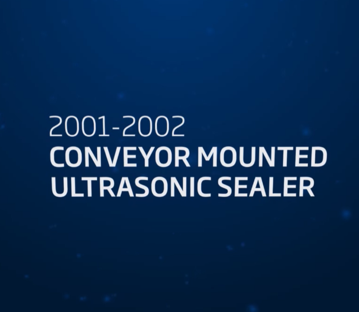 2001-2022 conveyor mounted ultrasonic sealer video 