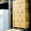 Conventional case palletizer - palletized load