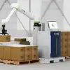 TOMA palletizer on factory floor