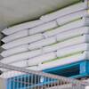 Conventional bag palletizer - stacked pallet