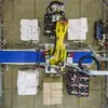 Robotic depalletizer ARD view from above 