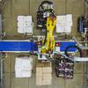 Robotic depalletizer ARD view from above 
