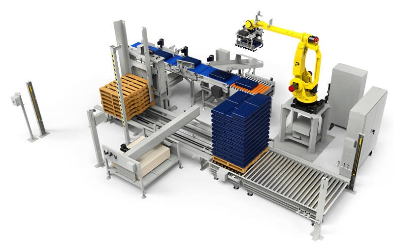 robotic palletizing premier tech