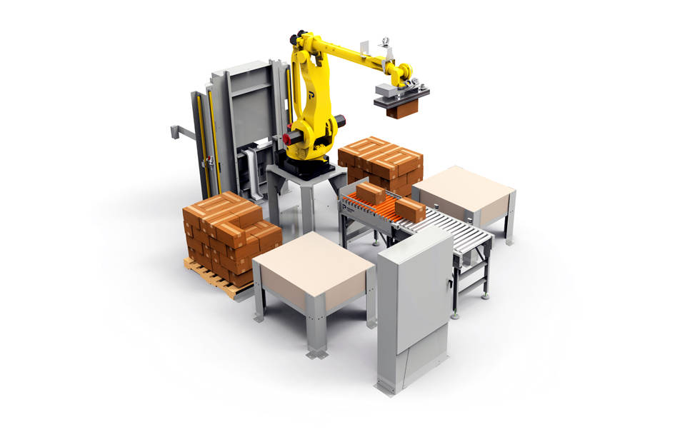 Robotic palletizing RPL-1112 MODEL CAD - Premier Tech