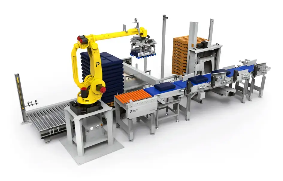 robotic bag palletizer
