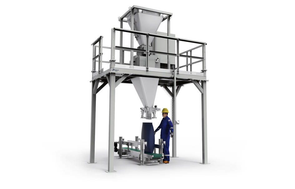 Manual bagging machine with gross weigher - OMB Series