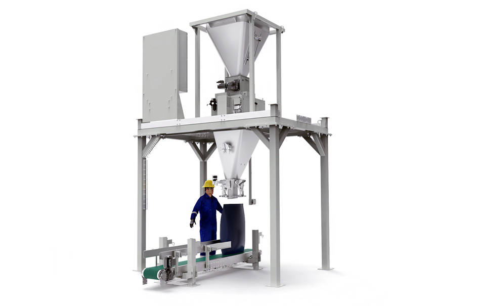 Manual bagger with nett weigher - OMS Series