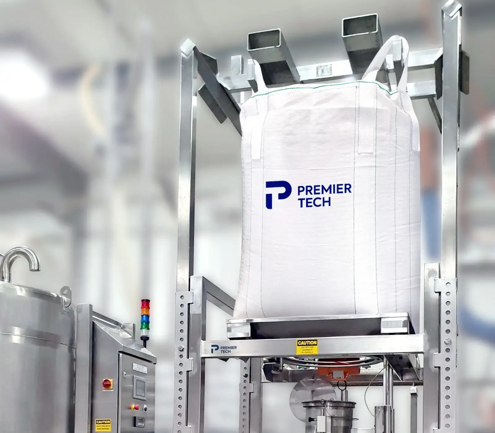 Bulk bag hanging 