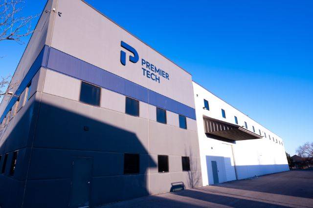The new Premier Tech facility in Wood Cross, Utah
