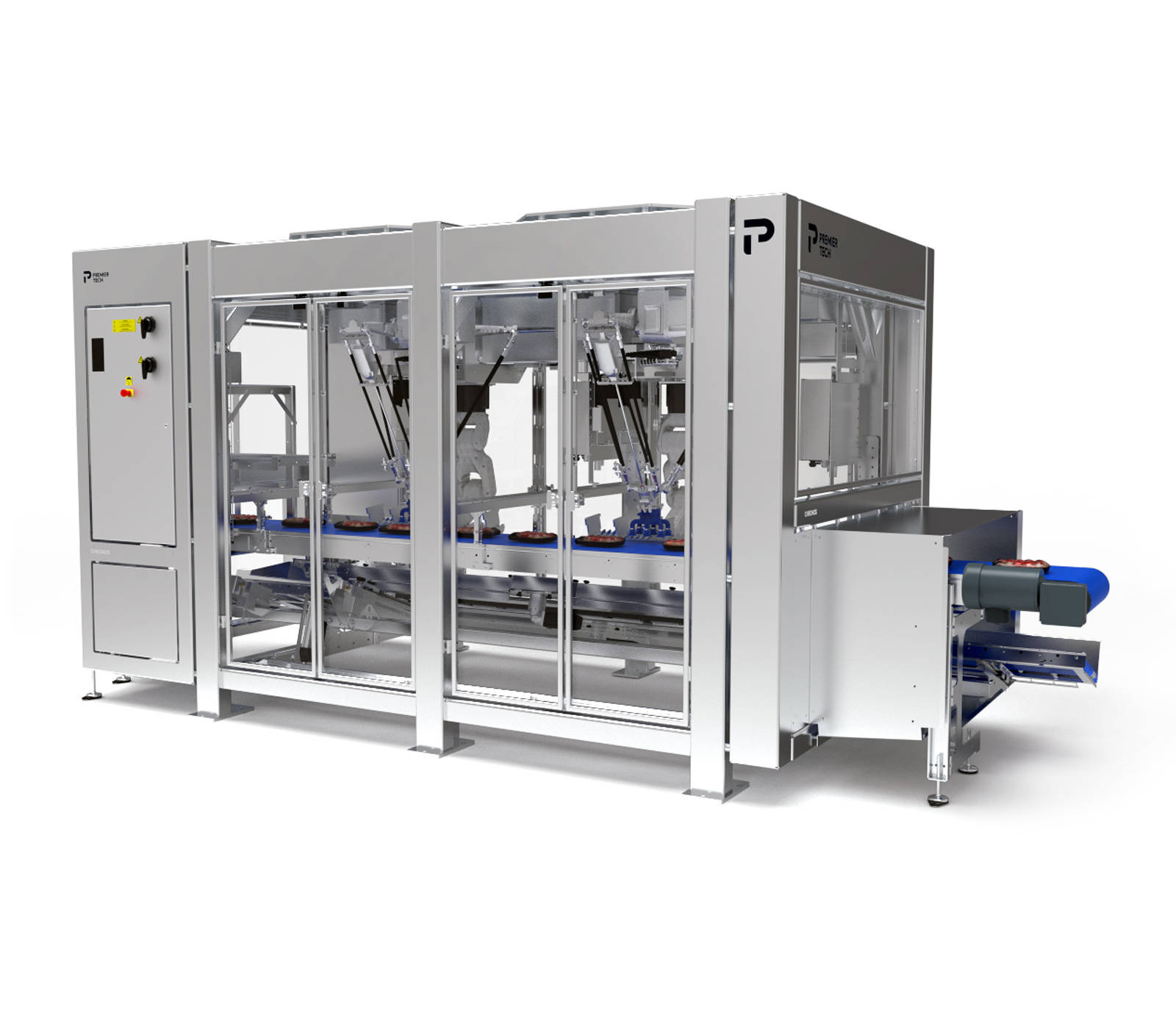 Case packer CPD Series 3D render
