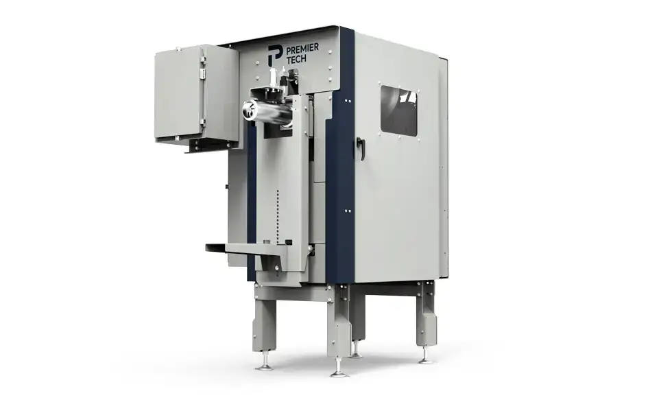 Auger packer for valve bags 3D render of the equipment