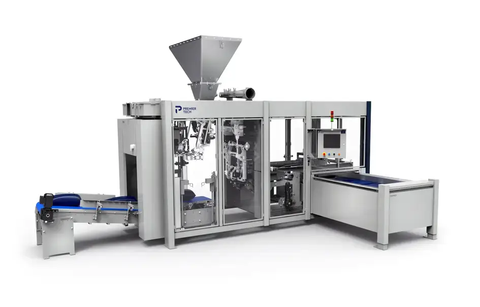 Open-mouth bagger with integrated sealer