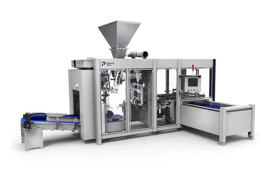 Open-mouth bagger with integrated sealer