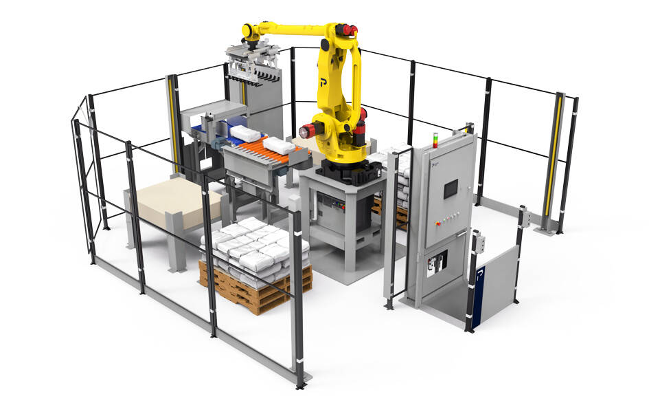 Robotic palletizing RPL-1112 MODEL CAD