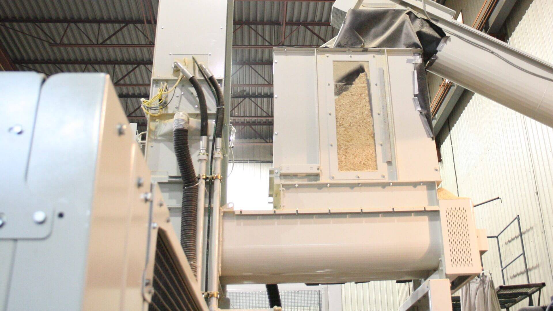 Compression bagger - feeder