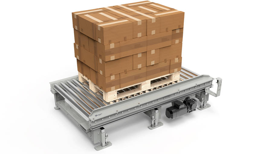 Chain-Driven Live Roller Conveyor