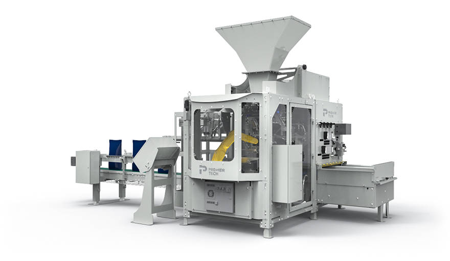Fully automatic open-mouth bagger